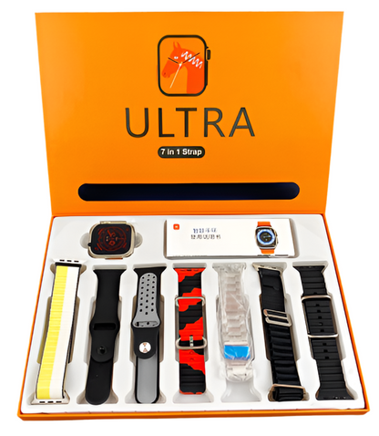 7 in 1 Ultra Smartwatch Full HD Display 49mm Dial Size Always On Display