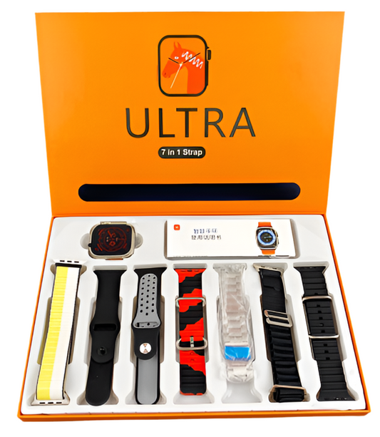 7 in 1 Ultra Smartwatch Full HD Display 49mm Dial Size Always On Display